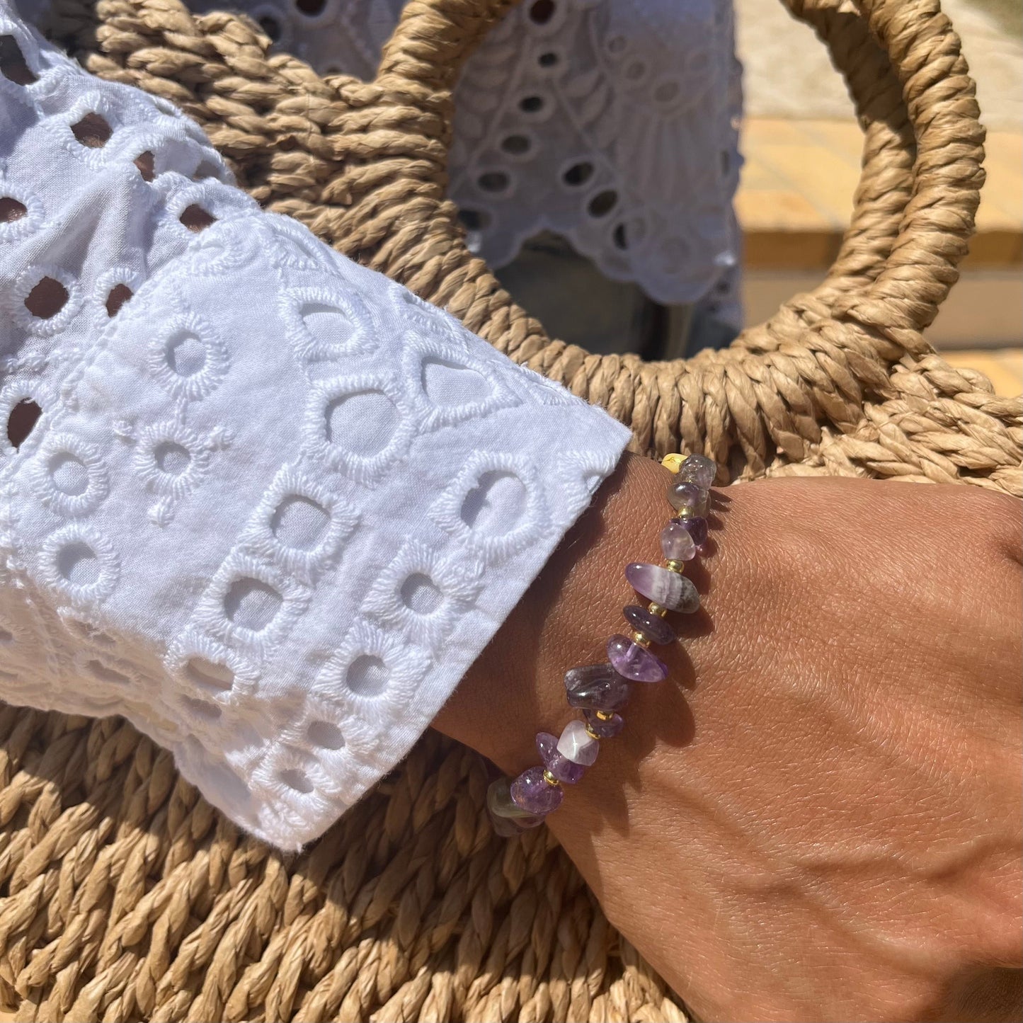 Gemstone bracelets
