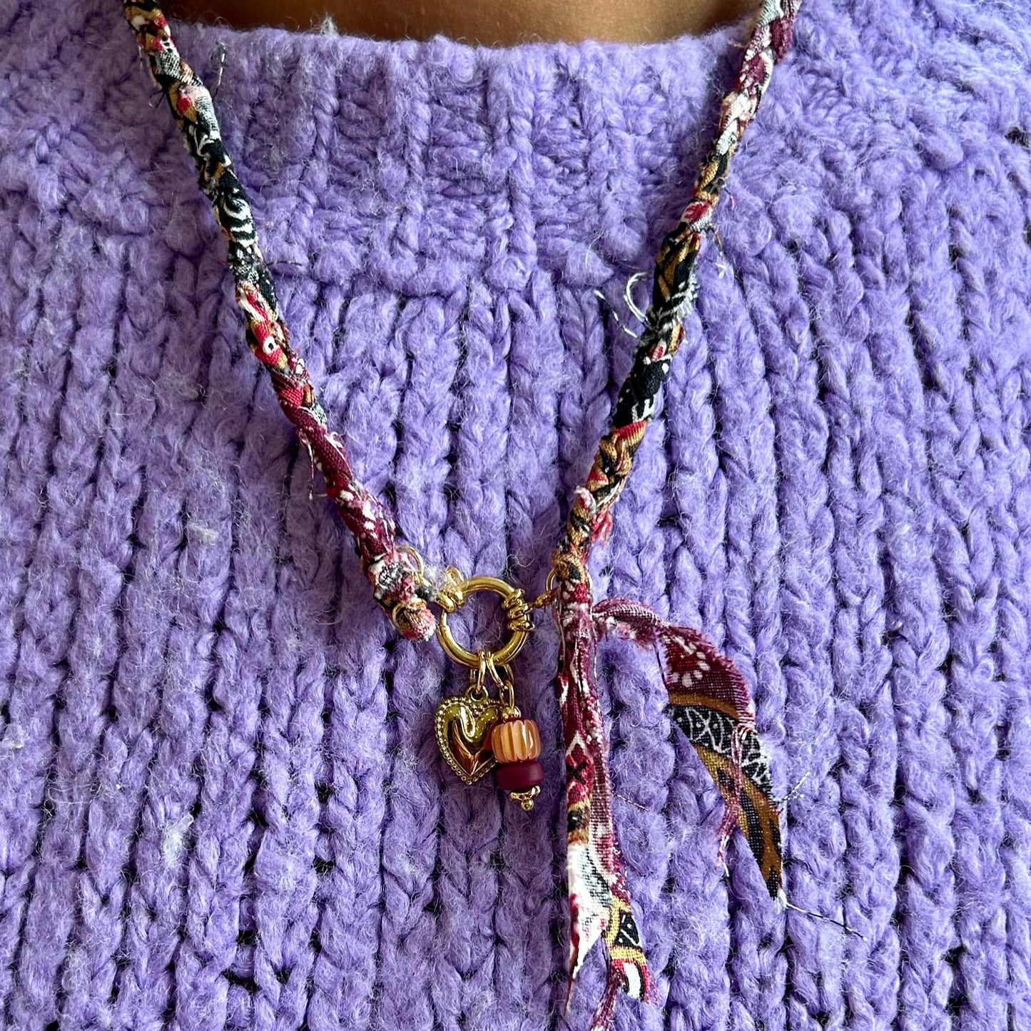 Bandana necklace