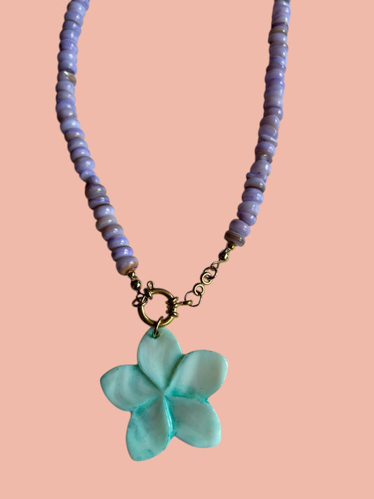 Flower Shell charm