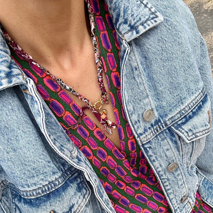Bandana necklace