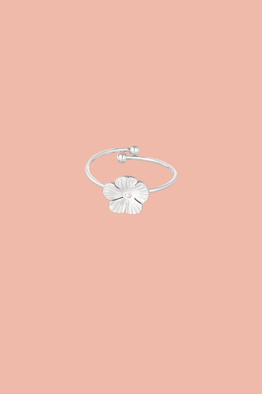 Stainless steel floral ring